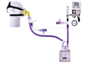 Diagram to show a CPAP circuit from Armstrong Medical