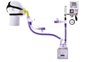 Diagram to show a CPAP circuit from Armstrong Medical