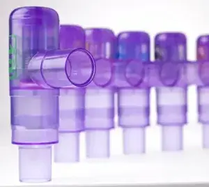 Multiple PEEP valves in their different sizes