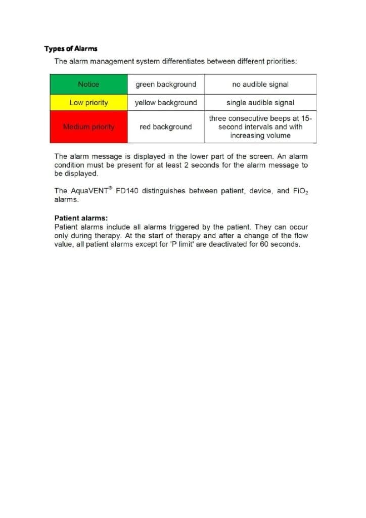 AquaVENTC2AE FD140 Troubleshooting 1 pdf Eakin Healthcare