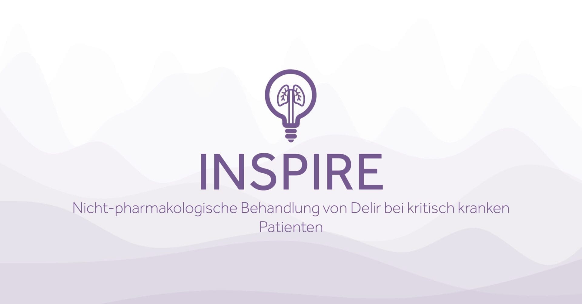 INSPIRE Nicht pharmakologische Behandlung von Delir bei kritisch kranken Patienten Eakin Healthcare