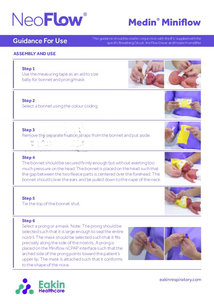 Medin Miniflow GFU pdf Eakin Healthcare