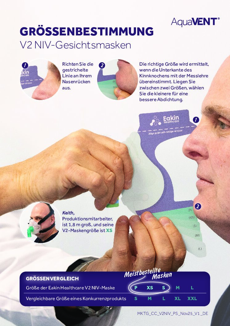DE V2 NIV Face Mask Size Guidance pdf Eakin Healthcare