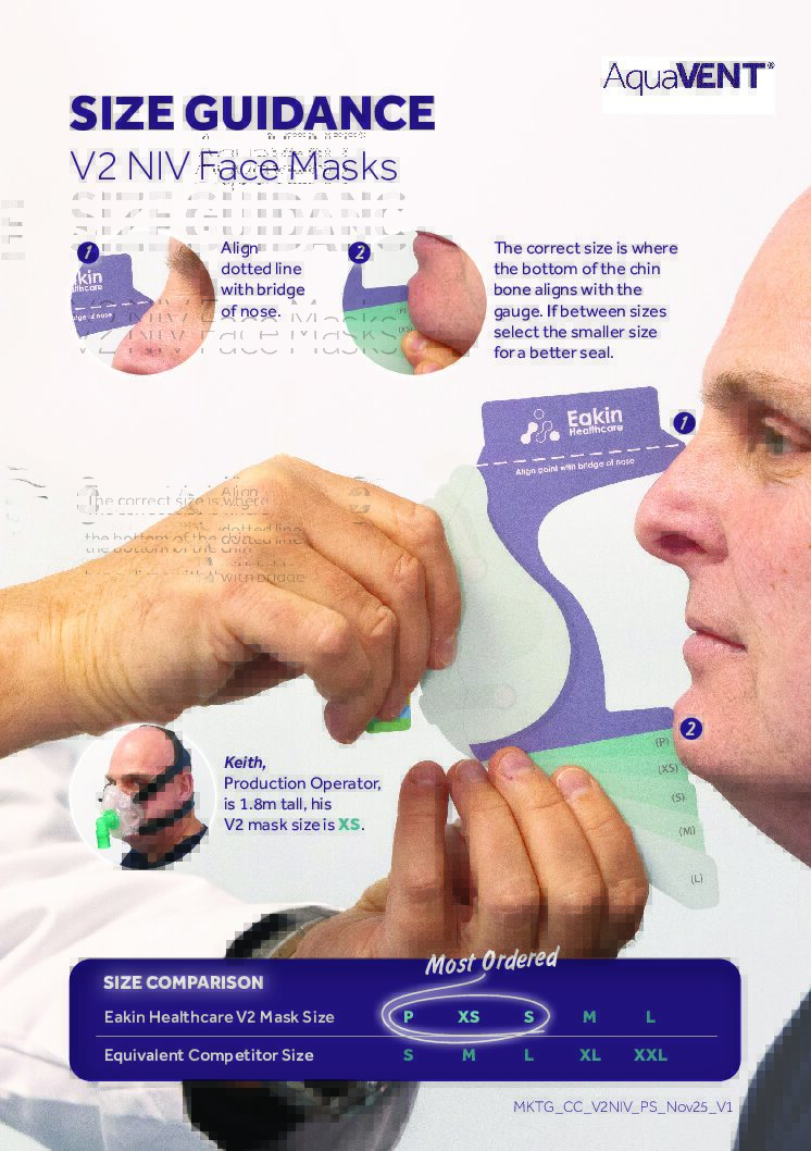 V2 NIV Face Mask Size Guidance 5 pdf Eakin Healthcare