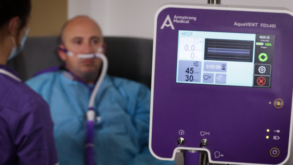 CPAP to HFOT with Close Up.00 03 25 12.Still008 Eakin Healthcare